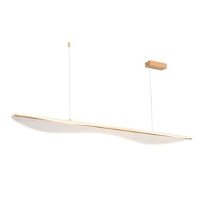 Lustre Pendente Skylight Paiper 4076 Led Bivolt Dourado / Transparente Sky-4076