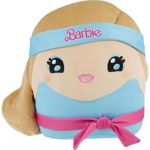 Boneca de pelúcia Barbie Cuuutopia de 25 cm com look de treino inspirado nos anos 80