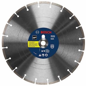 Lâmina de diamante BOSCH DB1441S 35,56 cm para corte áspero úmido/seco