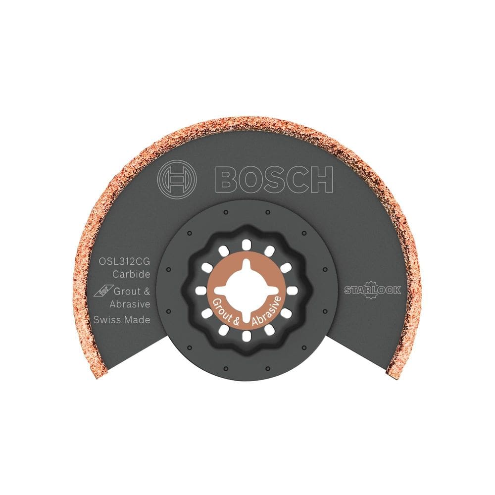 Lâmina oscilante de moagem multiferramenta BOSCH OSL312CG 8cm