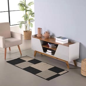 Tapete Passadeira Sisal Lancer 5,00M X 66Cm Ps32 Preto