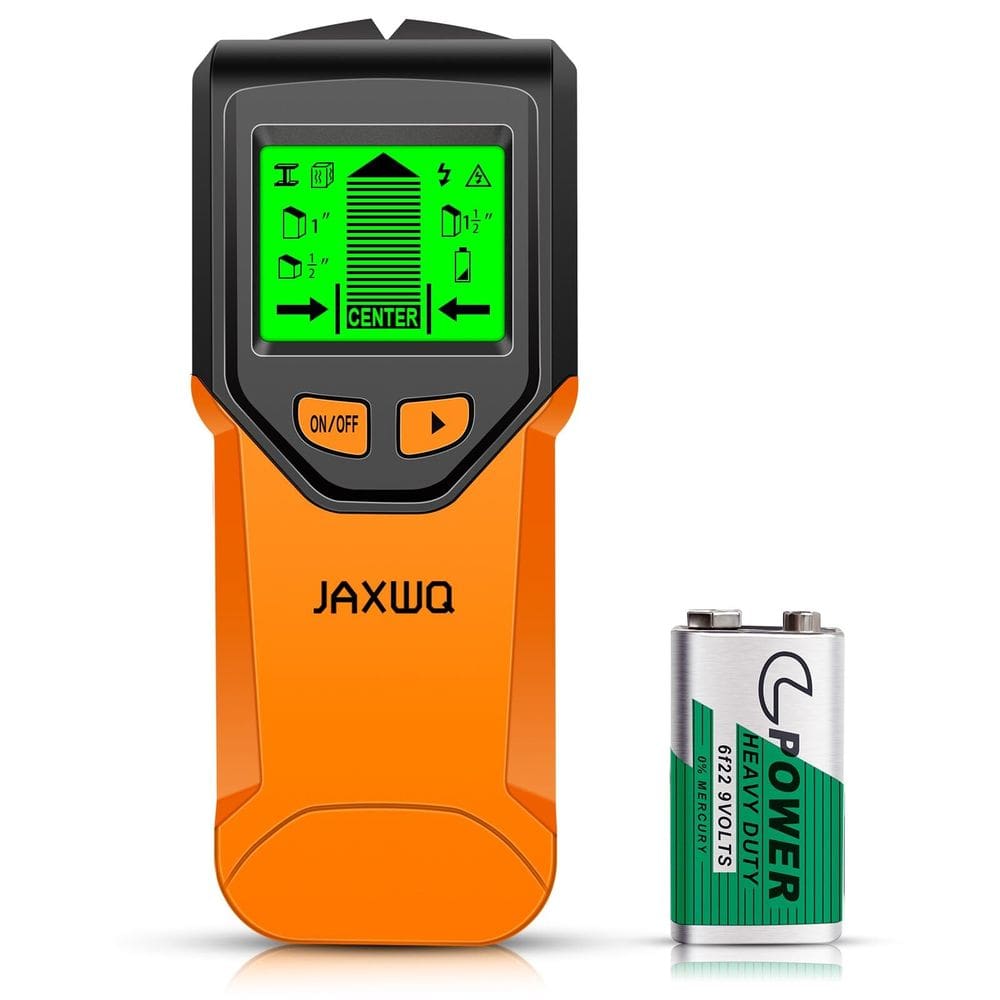 Scanner de parede Stud Finder JAXWQ 5 em 1 com chip de microprocessador