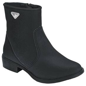 Bota Infantil Montaria Kidy 070-0052 Menina - Preto