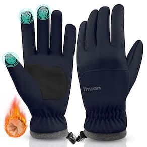 Luvas de esqui ihuan à prova d`água de inverno para homens e mulheres
