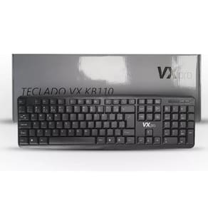 Teclado Duex Usb vxb110 Com Fio Preto