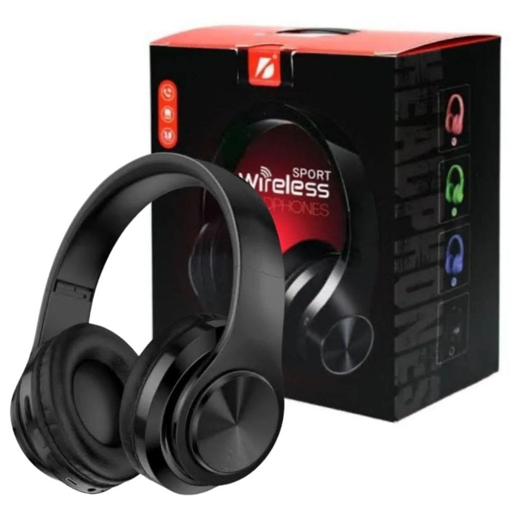 Fone De Ouvido  Bluetooth KTS-P108 Preto