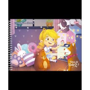 Caderno Desenho 80 Folhas Turma da Bela Jandaia 9147