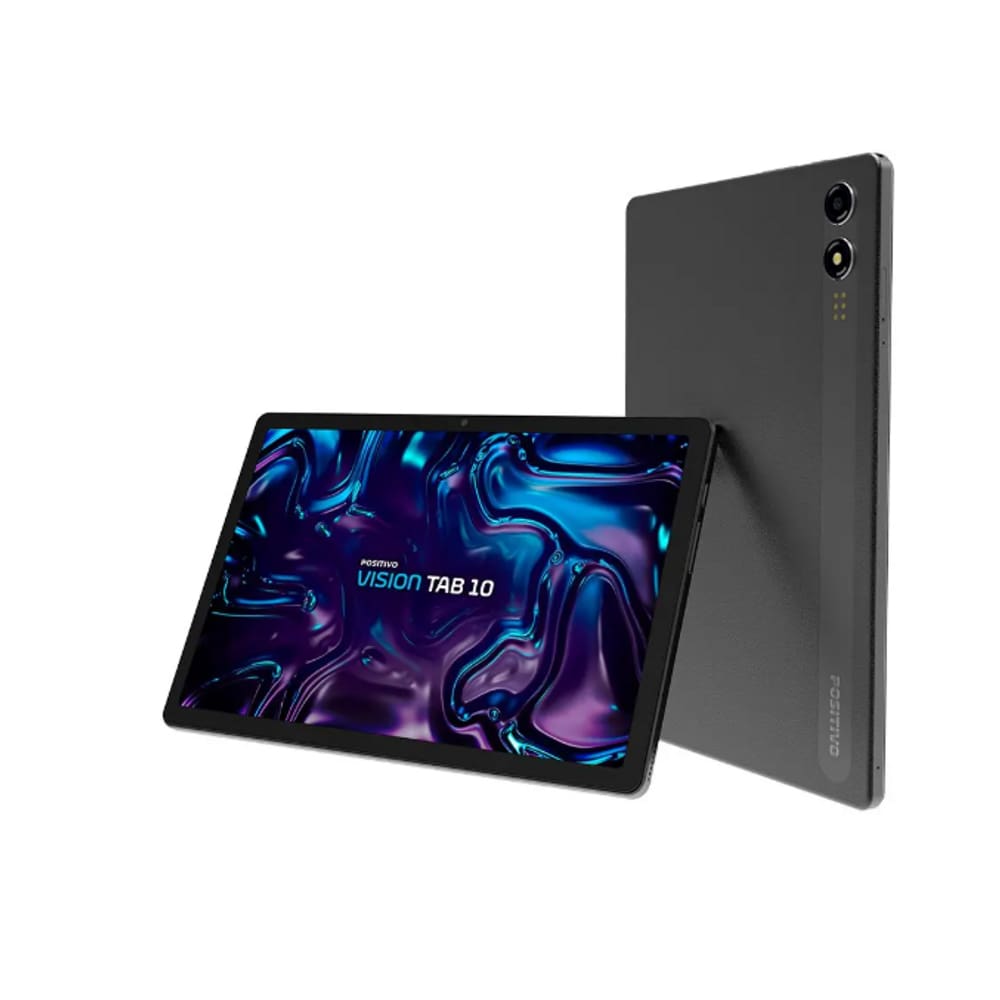 Tablet Positivo Vision10 com Tela 10.1" 128GB, WiFi e 4GB RAM, Câmera Frontal 5MP, Câmera Traseira 8MP, Android 13 e Processador Octa-Core - Pret
