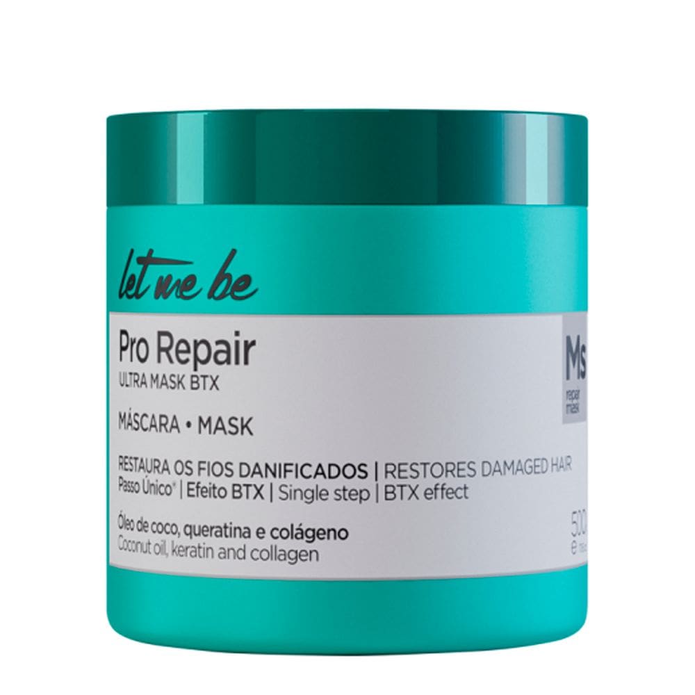 Btx Pro Repair Ultra Mask Passo Unico Let Me Be 500g