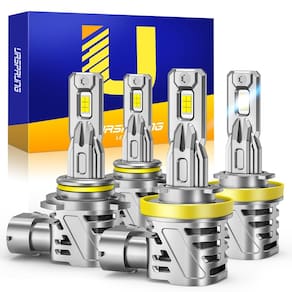 Lâmpadas LED Combo Ursprung H11 9005 60000LM Faróis de neblina x4