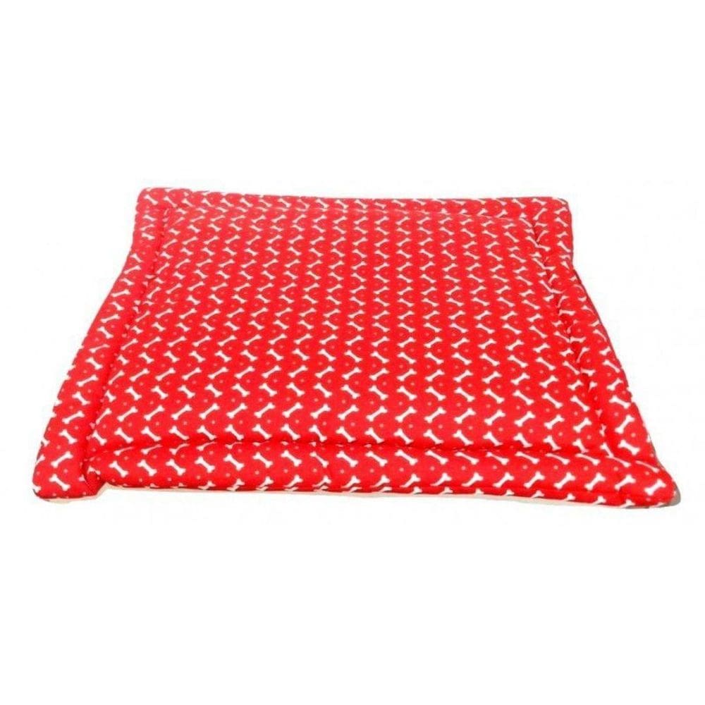 Colchonete Para Cães E Gatos Vermelho G 65 X 75 Cm