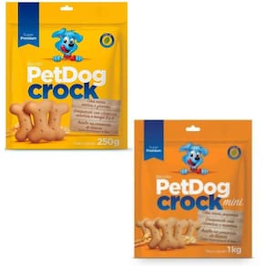 Kit 2 Biscoitos Naturais Super Premium Para Cães - 250G
