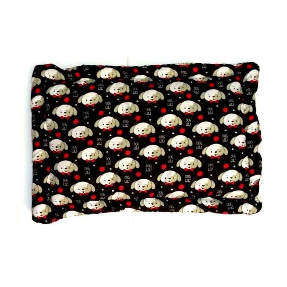 Colchonete Para Cães E Gatos Preto M 60 X 65 Cm