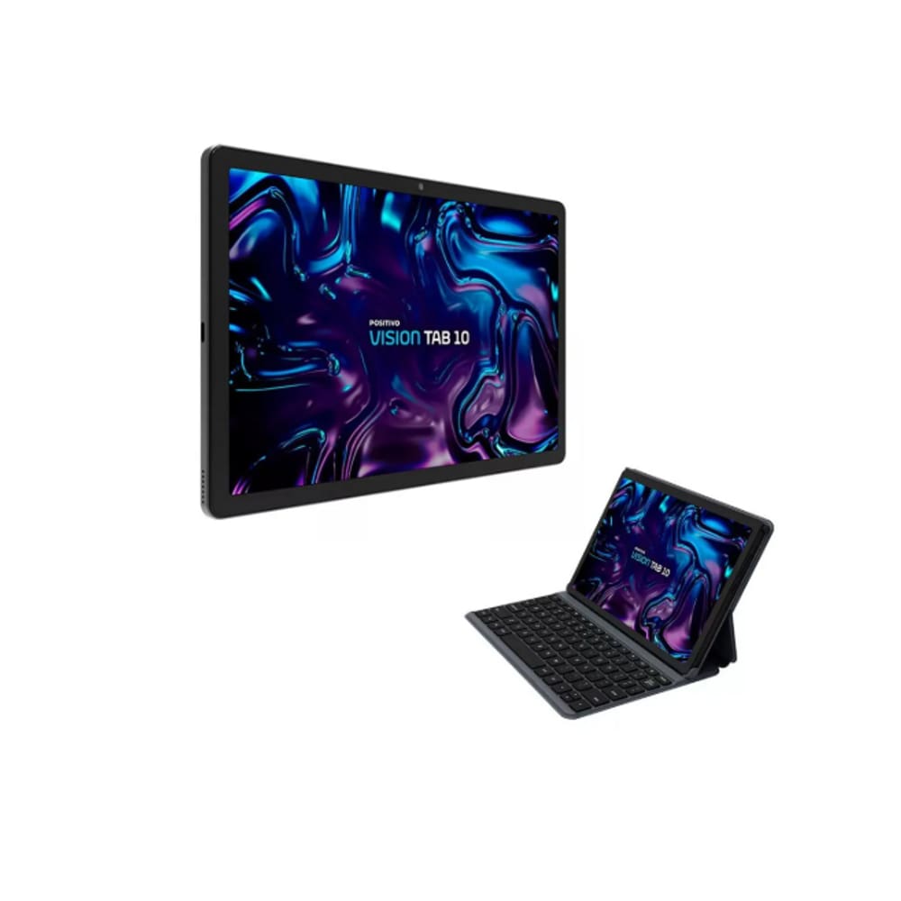 Tablet Positivo Vision T3010D 128GB 4GB RAM + Teclado 10,1``
