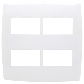 Blux Home Placa 4X4 Com 4 Módulos Horizontais