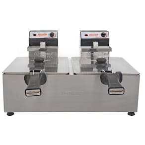 Fritadeira Elétrica Frita Mais 2 Cubas 2452 Cotherm Fritadeira 10 Litros Inox 220v