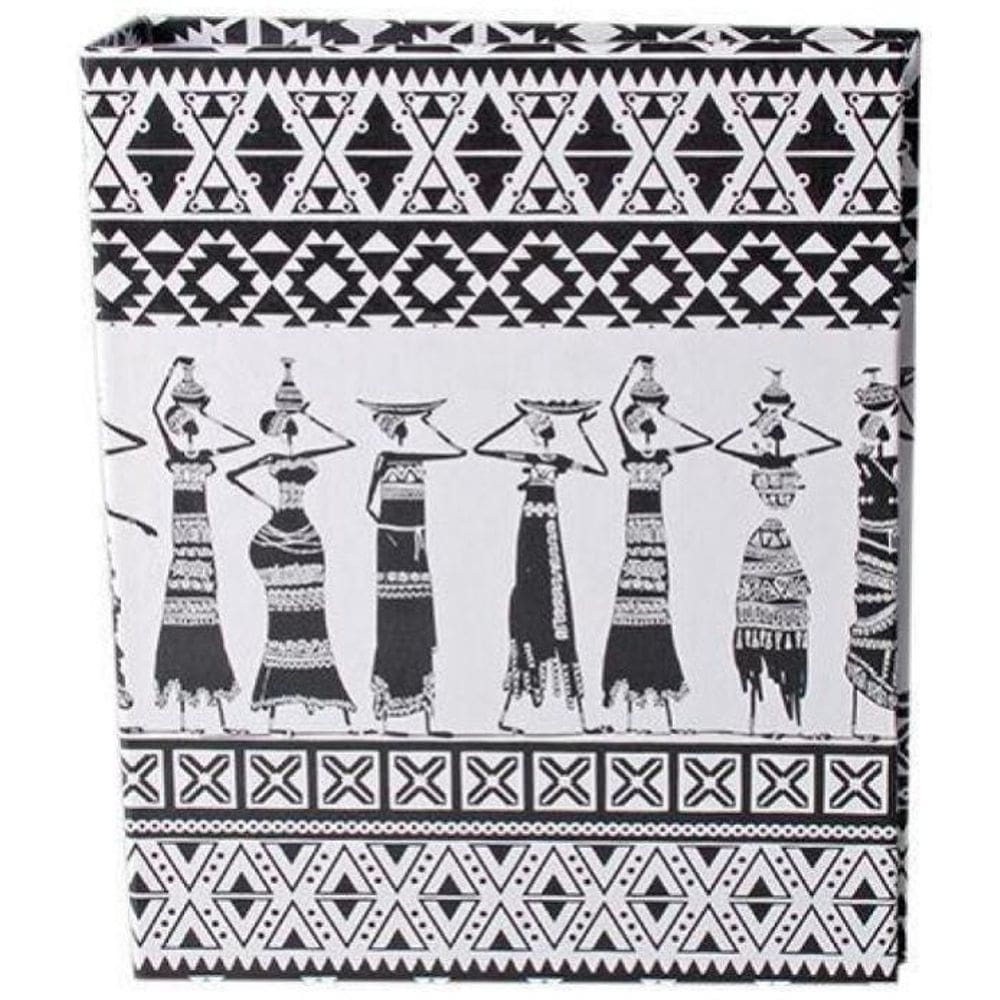 Álbum 120 Fotos 10X15 Eco Rec 105/06 Étnico Preto E Branco