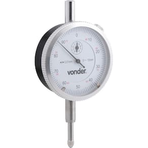 Relógio Comparador 10Mm 0,01Mm Analógico Rc010 - Vonder