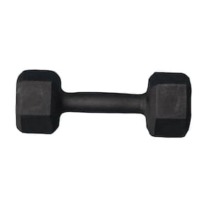 Halter Sextavado Pintado 5Kg Academia Treino Musculação