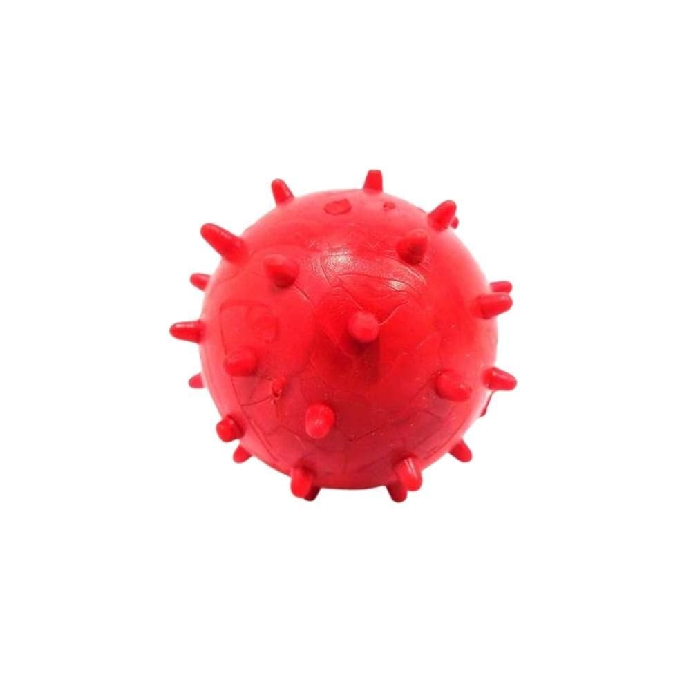Brinquedo Formato Bola Maciça Mamona Para Cães Tamanho 75Mm