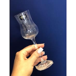 Cj 6 taças para licor Grappa em cristal 85ml
