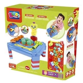 Brinquedo Bancada Do Mecânico Infantil 36 Peças Dismat MK429