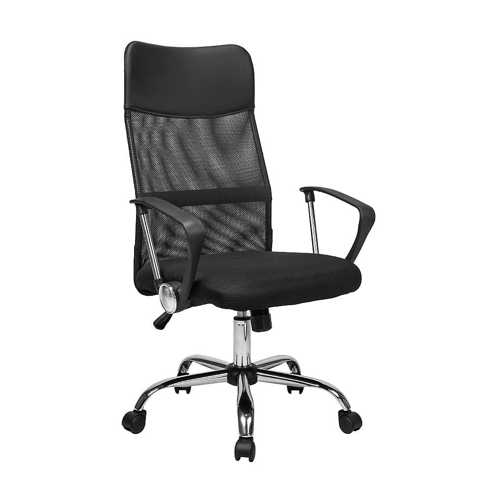 Cadeira Presidente Mesh Giratoria Preta MAXOFFICE