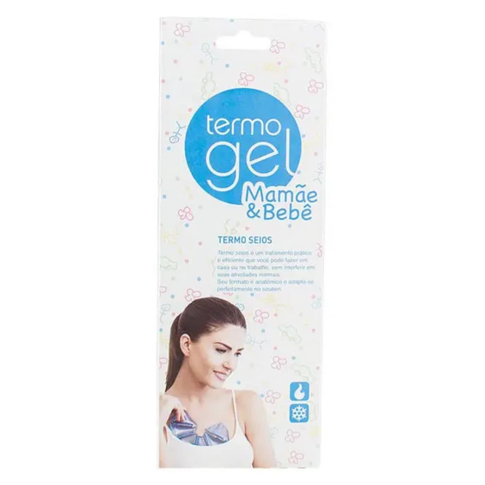 Bolsa Gel Quente Frio Para Seios Amamentacao Termo Seios Termogel