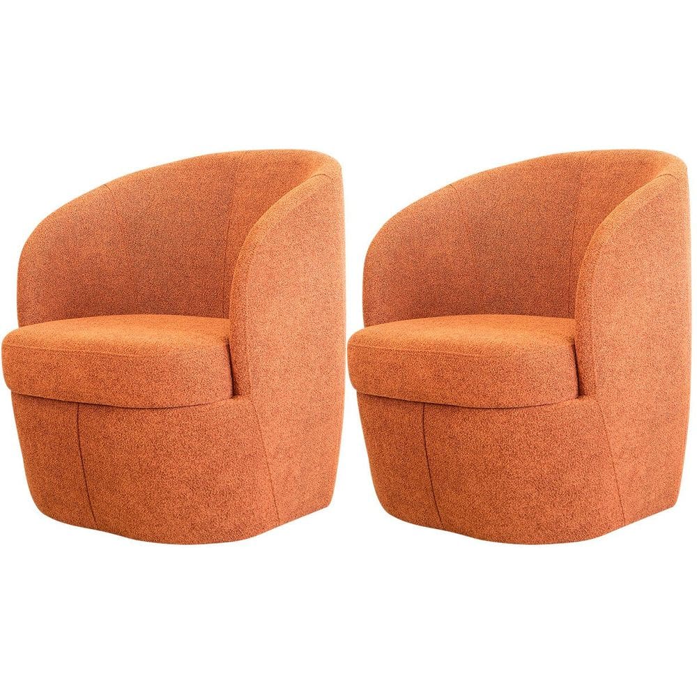 Kit 2 Poltronas para Sala e Escritório Base Giratória Samara