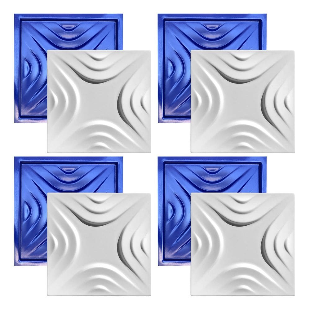 Formas Maral 3d Abs Azul Gesso Cimento 1mm