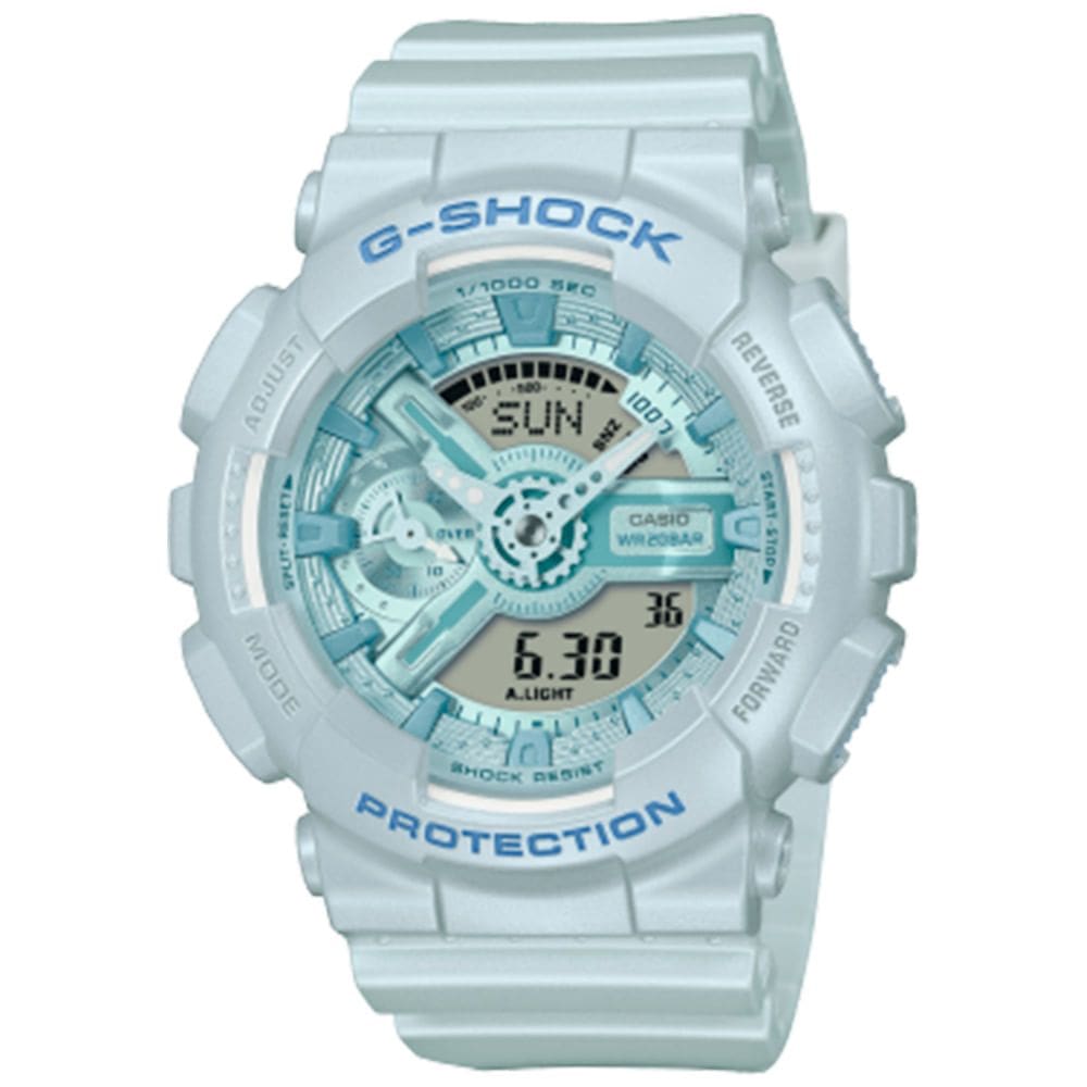 Relógio CASIO G-SHOK feminino analógico GMA-S110ST-2ADR