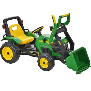 Trator de Pedal Infantil Peg Perego Deere Ground Loader Verde