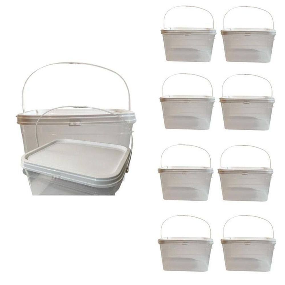 Pote Para Armazenar Leite Materno 2.4 Litros-Kit 8 Pçs