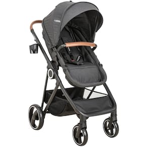 Carrinho de Bebe para Passeio Moises Kiddo Cosmos Melange Preto