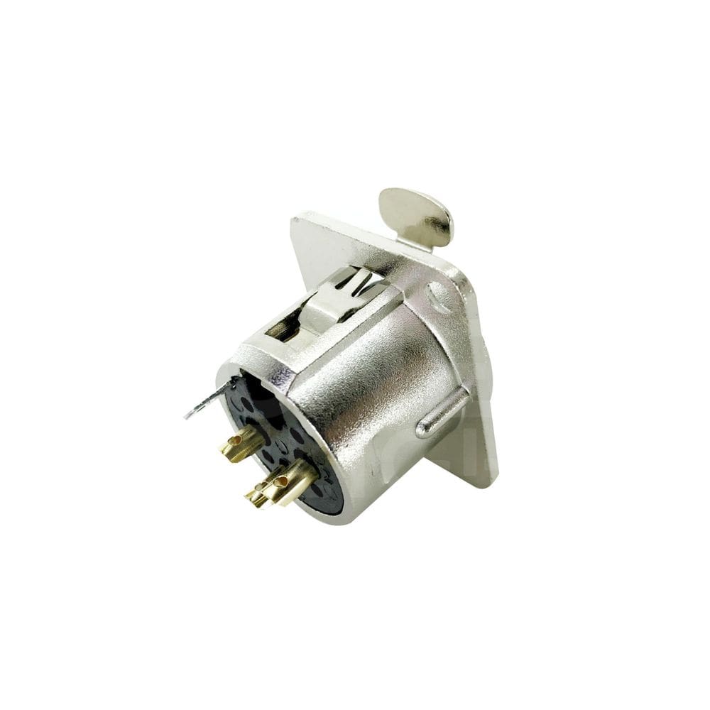 Kit 10 Plug Hjh Xlr Femea Painel Hx092