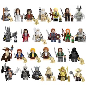 Boneco Senhor Dos Aneis Hobbit Blocos De Montar