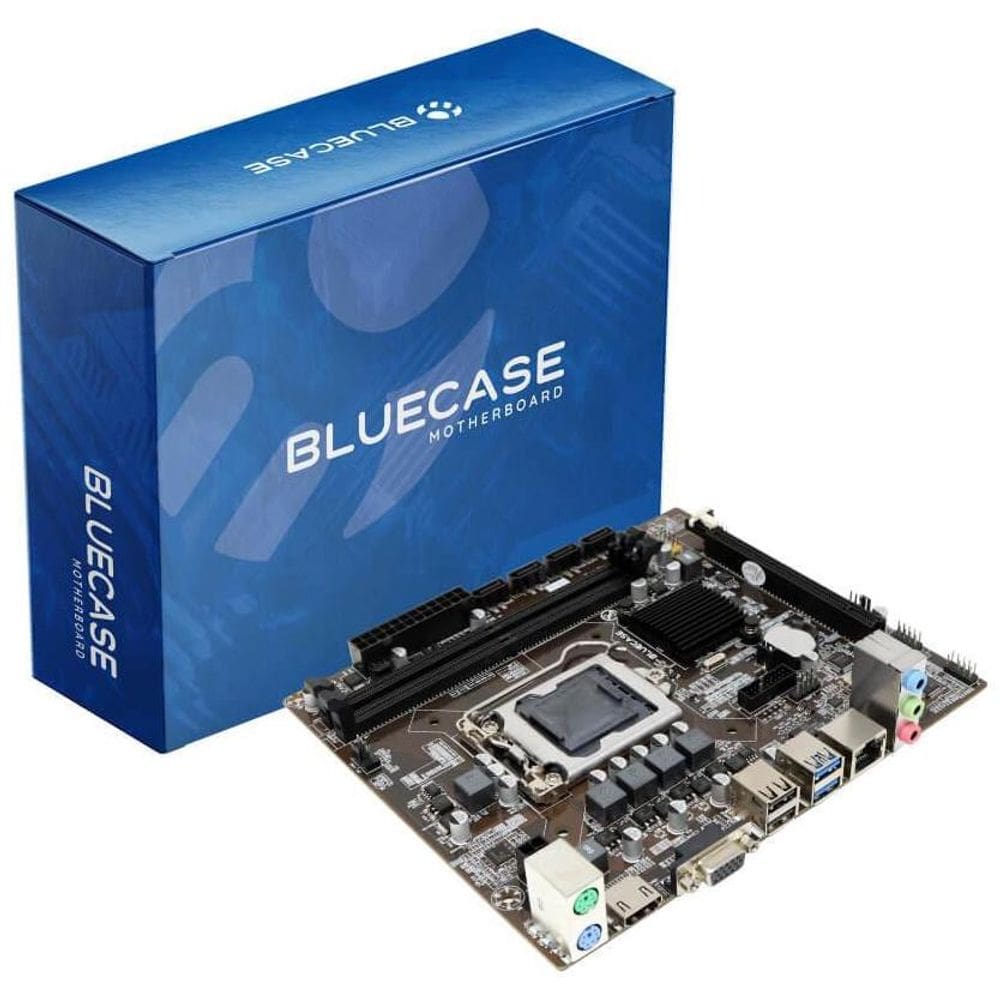 Placa Mãe Bluecase Bmbh110-D3Hgu Ddr4 1151 /1000 Matx - Box