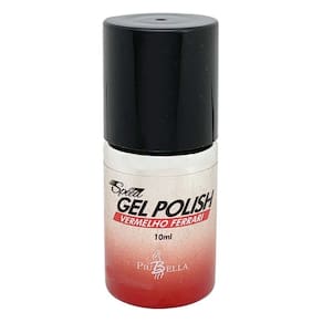 Esmalte Em Gel Vermelho Ferrari Speed Piu Bella Gel Polish