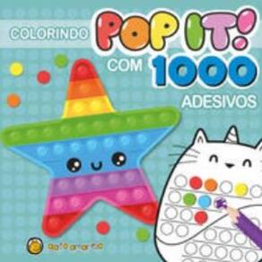 Colorindo Pop It Arco Íris