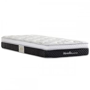 Colchão Solteiro 88 Marselha Maxs D28 com Mola 88x188 Preto - Herval