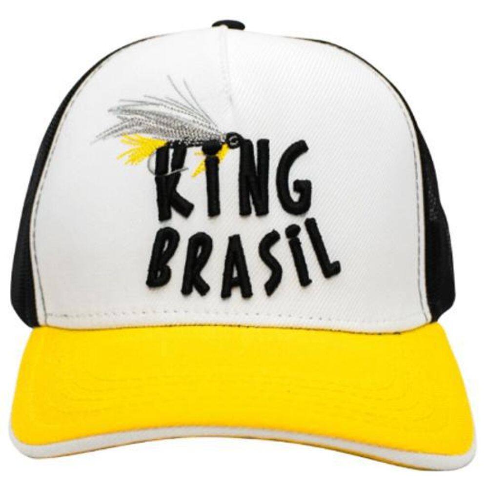 Bone King Aba Curva Pesca Sport Modelo 11 Telinha