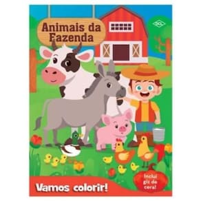 Vamos Colorir Animais Da Fazenda