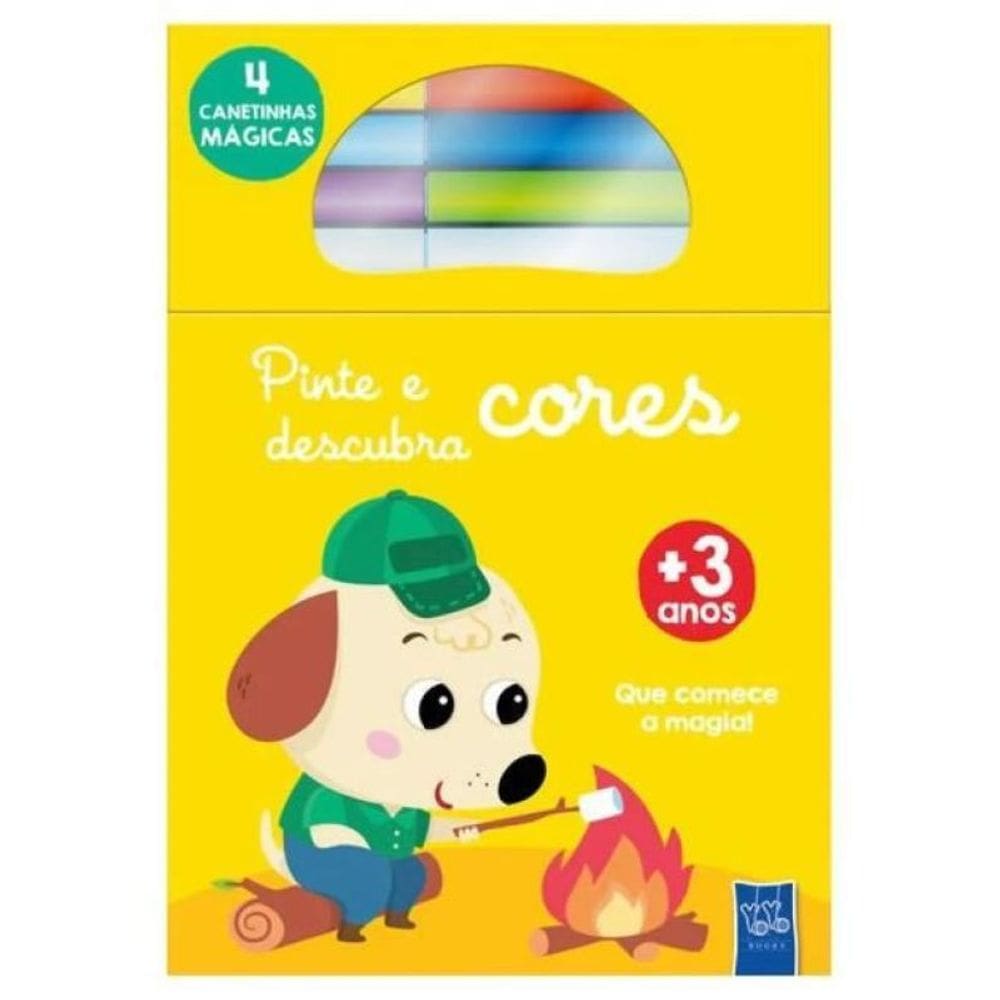 Pinte E Descubra Cores Cachorro