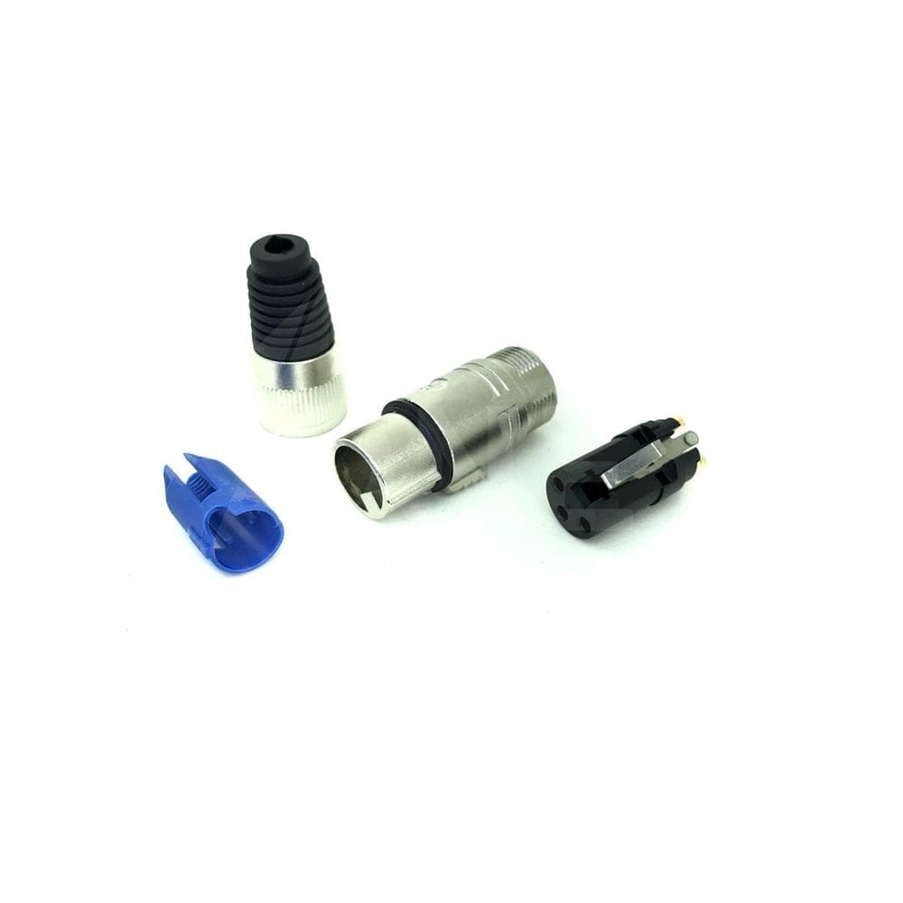 Kit Com 10 Plugs Hjh Xlr Canon Femea Hx084