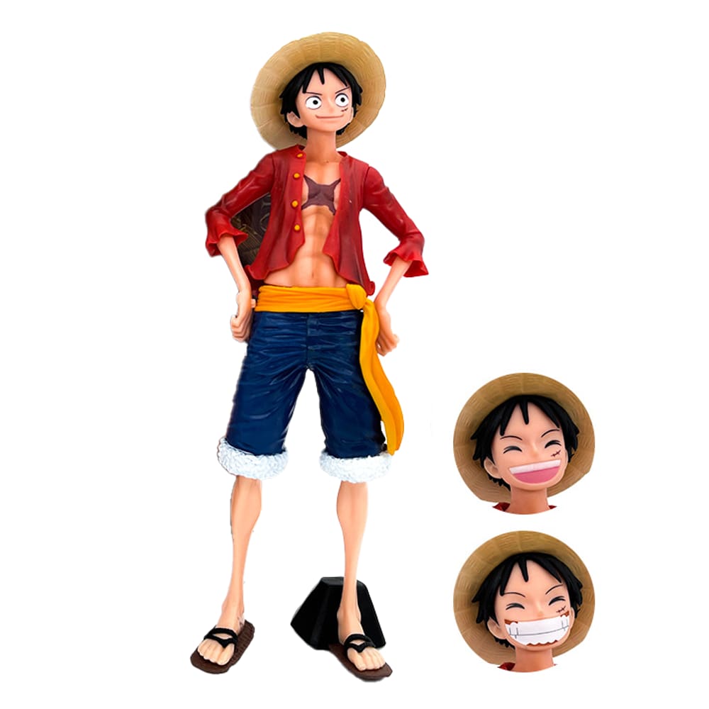 Action Figure One Piece Monkey D Luffy Boneco 28Cm