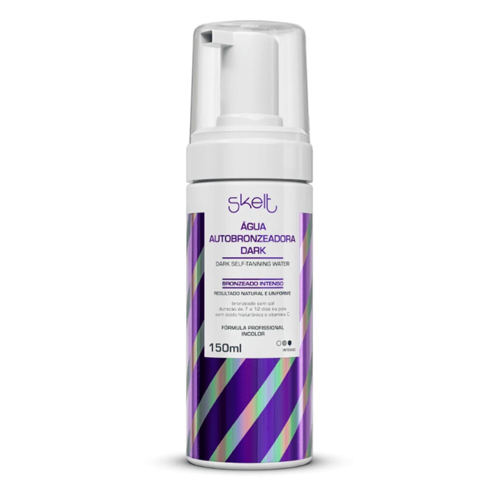 Agua Autobronzeadora Dark 150Ml - Skelt