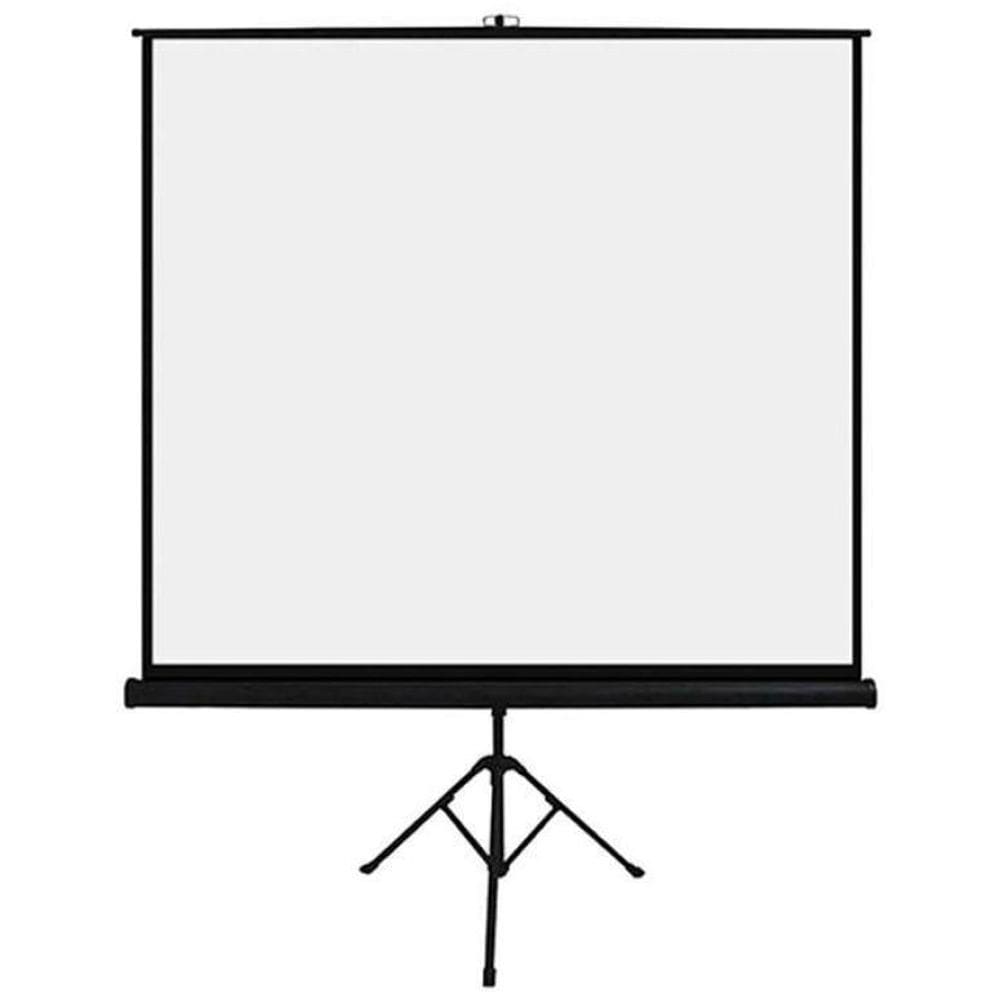 Tela Projeçao Retratil Com Tripé 1,80X1,80M Ac354 Multilaser