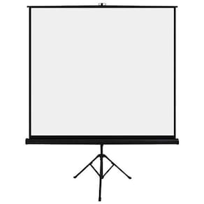 Tela Projeçao Retratil Com Tripé 1,80X1,80M Ac354 Multilaser