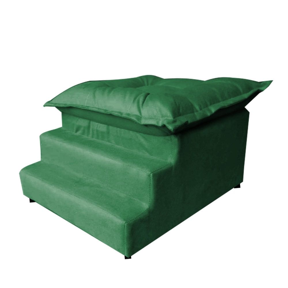 Escada Nick Sofá Cama Pets Cães Gatos Ossinho Verde