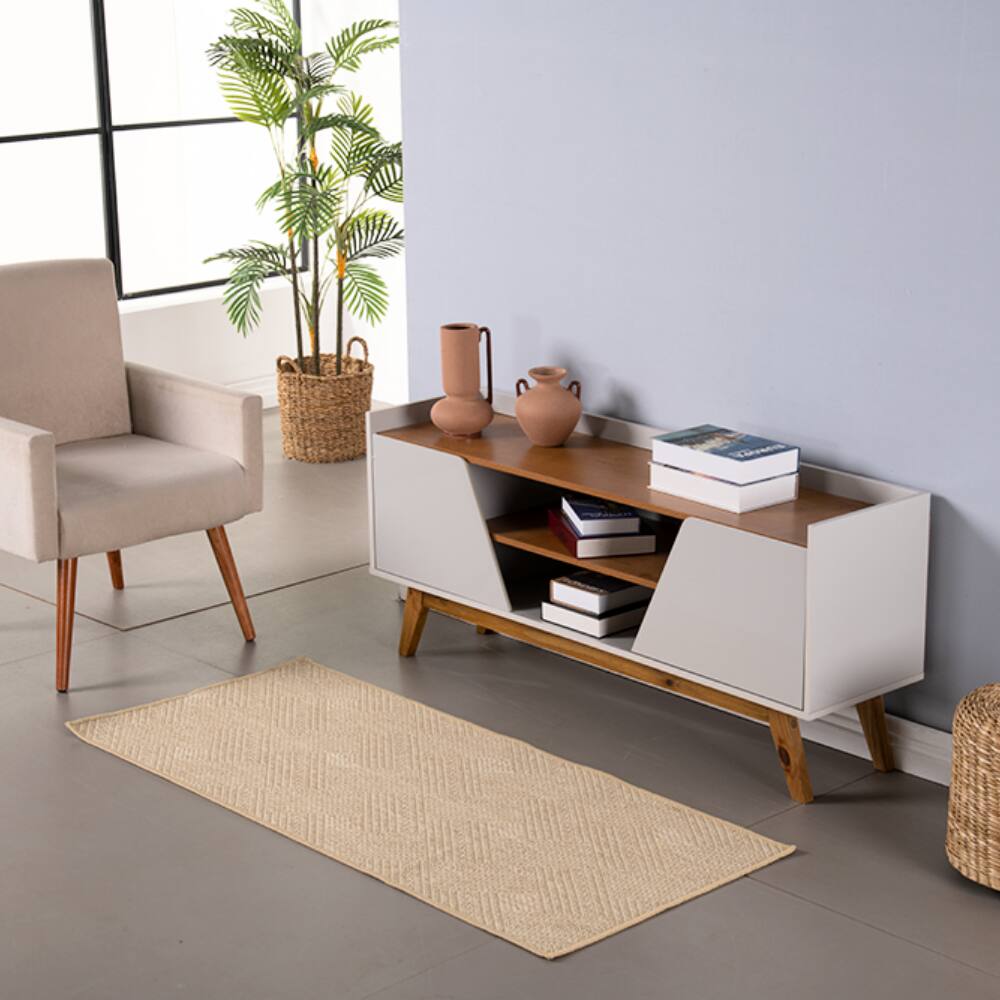 Tapete Passadeira Sisal Lancer 1,00m x 66cm PS29 Clean